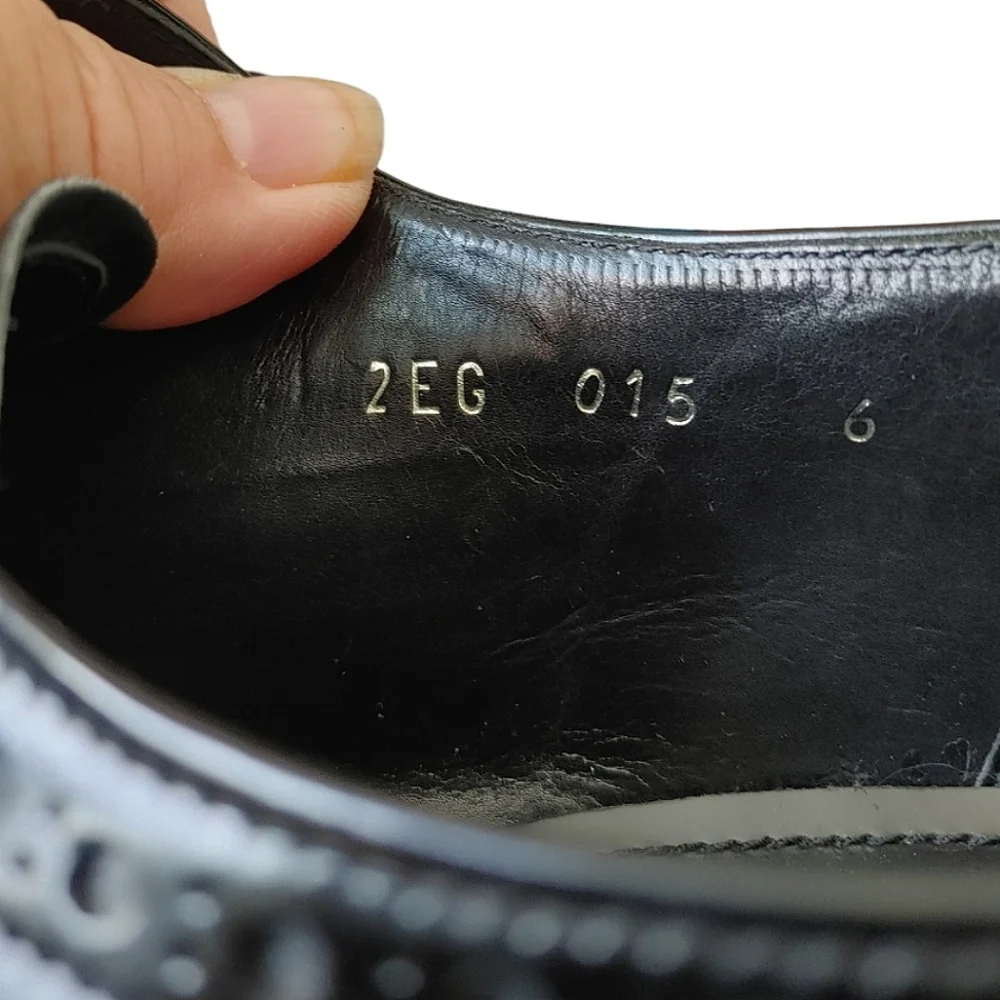 Prada Black Classic Leather Lace Up Laced Formal Shoes Derby - Picture 8 of 16